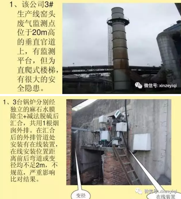 幾張不合格的案例告訴我們 選擇CEMS煙氣在線監(jiān)測(cè)的安裝位置很重要！